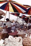  Thai market scene with umbrellas 