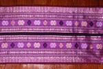  Gold embroidered silk (Thailand or Laos) 