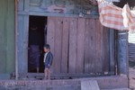  little boy in doorway (Thailand or Laos)