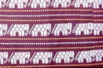  cloth embroidered with elephants (Chiengmai?)