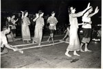 Thai dance at the National Stadium in Bangkok with British Council teachers in 1970.
