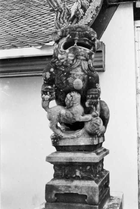 Detail of Thai temple