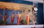  An enactment from the Ramayana at the Girls High School in Nakorn Srithammart