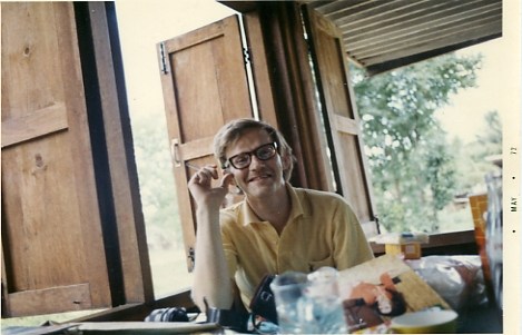 Kevin at home.