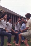 Ernie, Hugh, Mona and others dancing.