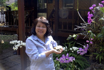 Pikun and Flowers