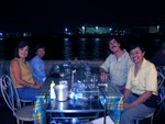 Dinner with Cliff Crain and family