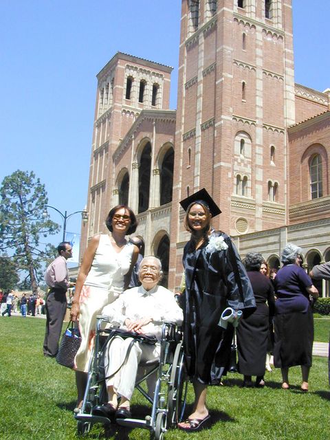 Cathy's Graduation from UCLA 2003