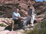 Richard and Ernie April 2005