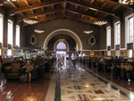 Waiting Room, Union Station, Los Angeles, CA, August 2005.