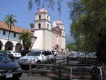 Santa Barbara, CA, Mission, August 2005.