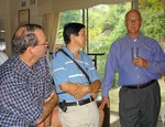 Mike Billington, Ernie Geefay and Vance Hyndman