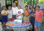 Sunday afternoon 5pm. Those who were left met at Vance and Kathy Hyndman's house in Chevy Chase, MD for dinner