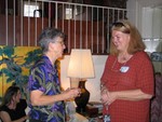 Nancy Straky and  Leilani Rigby (from Group 24)